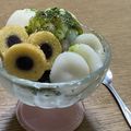 よーよー1970's cooksnap of when they made 簡単♪自家製お野菜シロップでかき氷.