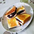 ネコかえる's cooksnap of when they made 揚げない♡あんサンド！.