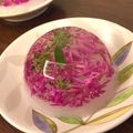 みそじーさん's cooksnap of when they made おしゃれなエディブルフラワーの二層ゼリー.