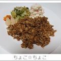 ちょこ☆ちょこ's cooksnap of when they made 残ったキーマカレーでドライカレー♫.