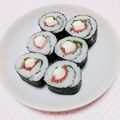まあまま☆0403's cooksnap of when they made 生ハムとクリームチーズのサラダ巻き.