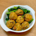yuka119's cooksnap of when they made がんもどきと小松菜の煮物♪.