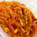 hiroko_ho's cooksnap of when they made バターナッツ南瓜と人参のきんぴら♪.