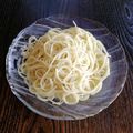 lintar's cooksnap of when they made レモンとチーズとオリーブ油だけのパスタ。.