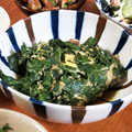 低カロ探検隊's cooksnap of when they made 夏の和おかず＊モロヘイヤの麺つゆ卵とじ＊.