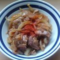 なおたろべ's cooksnap of when they made 豚さがりの味噌焼き.