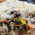 いぐれい's cooksnap of when they made ひき肉と夏野菜のチーズ焼き.