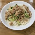 けろけろーんけろけろ's cooksnap of when they made *鶏ひき肉のそぼろのっけ素麺*.
