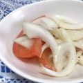 Hrnzm's cooksnap of when they made つわりにも！トマトと玉ねぎのマリネ.
