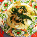 おうちゃん母さん's cooksnap of when they made 【副菜･作り置き】小松菜ともやしのナムル.