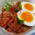 辰夫女子's cooksnap of when they made 火を使わず簡単!ビビン麺.