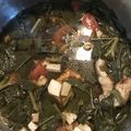 クック99U2X7☆'s cooksnap of when they made 栄養たっぷり❤モロヘイヤの和風スープ.