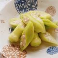 umi☆neco's cooksnap of when they made 基本のおかず◇オクラのおひたし◇柚子胡椒.