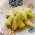 umi☆neco's cooksnap of when they made 基本のおかず◇オクラのおひたし◇柚子胡椒.