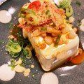 67luna's cooksnap of when they made ＊揚げ玉と桜エビの冷や奴♪＊.