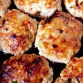 ☆なつこ's cooksnap of when they made 絶品☆鶏ひき肉と豆腐のつくねバーグ.