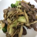 ヘルシーみちこ's cooksnap of when they made 砂肝とアスパラのガーリックバター醤油炒め.