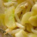 MULA's cooksnap of when they made 白きゅうりのナムル.