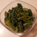 伊藤ゆずえもん's cooksnap of when they made つるむらさきの胡麻味噌マヨ和え.