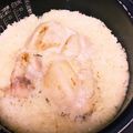 あっつあっつん's cooksnap of when they made 炊飯器で♡ガーリックチキンライス.