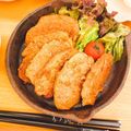 のんちごはん♡'s cooksnap of when they made 焼肉のタレで簡単♪豚ヒレの一口ステーキ.