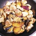 ♬あじさいのレシピ♬'s cooksnap of when they made 鶏肉となすのピリ辛炒め.