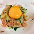 虎徹のママ's cooksnap of when they made 生ハムユッケ.