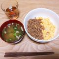 爽宮ゆき's cooksnap of when they made 三色そぼろ丼☆.
