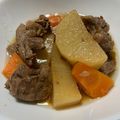 プクプクちゃん☆'s cooksnap of when they made 大根とすじ肉の煮しめ.