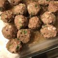 eico♪'s cooksnap of when they made 混ぜてレンジで肉団子♪.