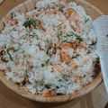 ゆっきっきー119's cooksnap of when they made 夏におすすめ～♪　鮭と紫蘇のちらし寿司.