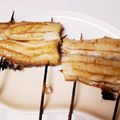 moyusu873's cooksnap of when they made 太刀魚のかば焼き(グリルバージョン).