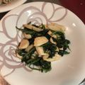 ☆蓮姫☆'s cooksnap of when they made ほうれん草と鳥ささ身のガーリック醤油炒め.