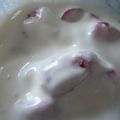 ゆいランラン's cooksnap of when they made いちごみるくヨーグルト.