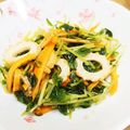 みぽぴぽ's cooksnap of when they made 豆苗とちくわの麺つゆサラダ.