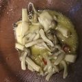 Lucysan's cooksnap of when they made 10分作り置き♡きのこのペペロンチーノ.