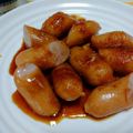 しまあか's cooksnap of when they made お弁当に❁タレマヨウインナー♬*.+゜.