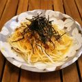 neko＊and…'s cooksnap of when they made もやし☆簡単たらこパスタソース和え.