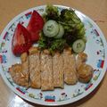 ラリー＆サラ's cooksnap of when they made ガッツリ！にんにくみそ漬けポークステーキ.