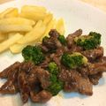 モミ太くん's cooksnap of when they made 牛肉とブロッコリーのオイスターソース炒め.