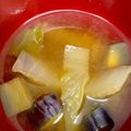 ポムポムポヨコ's cooksnap of when they made なすと白菜のお味噌汁✿.