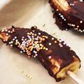 豆カレー's cooksnap of when they made 親子で一緒に♥️チョコバナナ.
