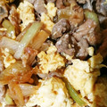 マテちゃ's cooksnap of when they made 簡単Cafe風ふわふわ卵と豚肉の甘辛炒め.