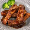 いちらい's cooksnap of when they made やわらかジューシー♪バックリブのコーラ煮.