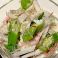 nizm's cooksnap of when they made 長芋、オクラとちりめんじゃこの酢の物.