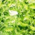 クックみゅーみゅー's cooksnap of when they made 苦くないゴーヤの下処理.