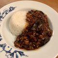クックPAML9R☆'s cooksnap of when they made 麻婆茄子　ナスかけご飯　ナス掛け飯.