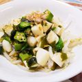 なおきんとん's cooksnap of when they made オクラと山芋のネバネバもやしサラダ.
