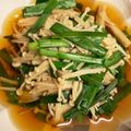 しましまもっぷ's cooksnap of when they made ニラとエノキのさっと煮（煮びたし）☆.