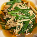 しましまもっぷ's cooksnap of when they made ニラとエノキのさっと煮（煮びたし）☆.